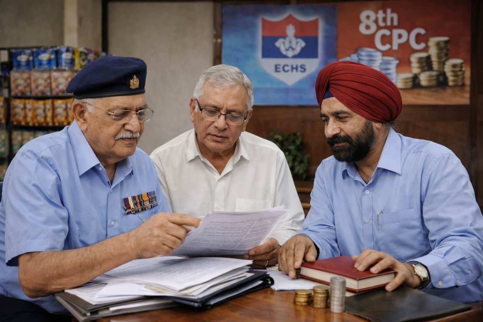 How Defence Welfare Groups are shaping Pension, ECHS, CSD and 8th CPC benefits