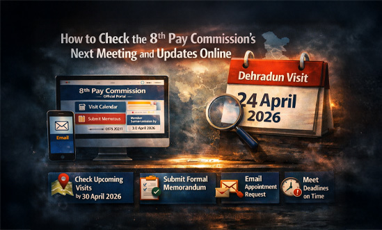 How to check 8th Pay Commission’s next meeting online?