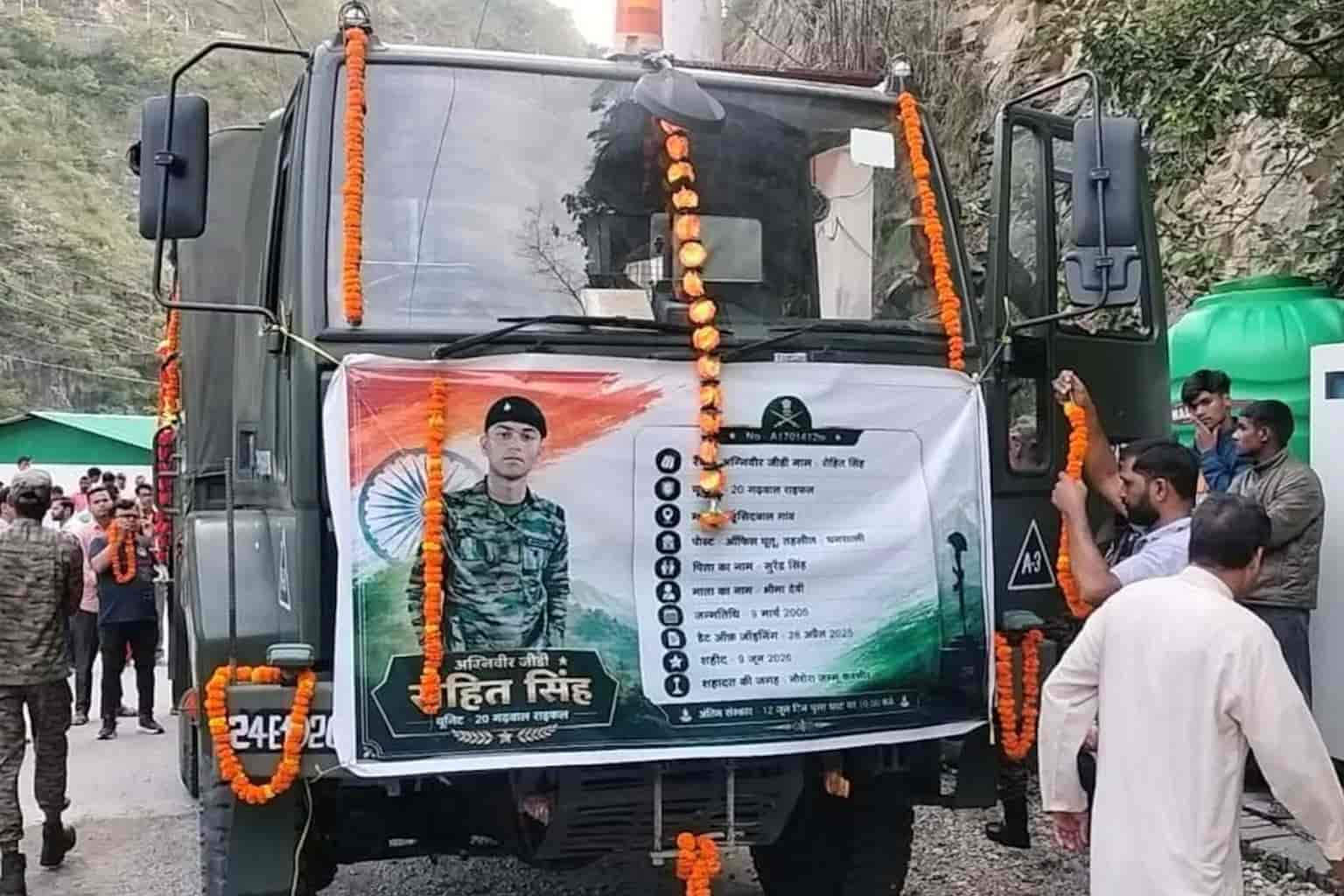 Agniveer Rohit Singh Rawat: Tehri’s young son remembered with military honours!